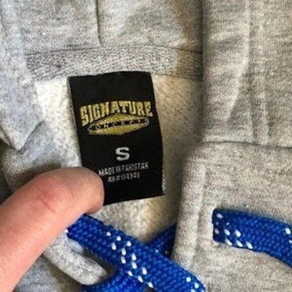 Riptide Swimming sz S Lace Up Front Tie Sweatshirt - Picture 5 of 7